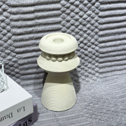 Medium Porcelain Candle Holder